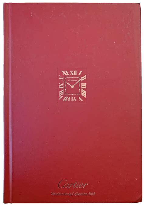 cartier watch catalogue